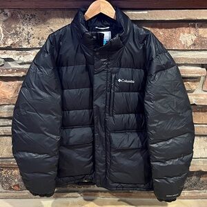 Columbia Omni Heat Black Puffer Jacket